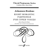 Brahms, Johannes - Eight Romantic Partsongs (CPS)