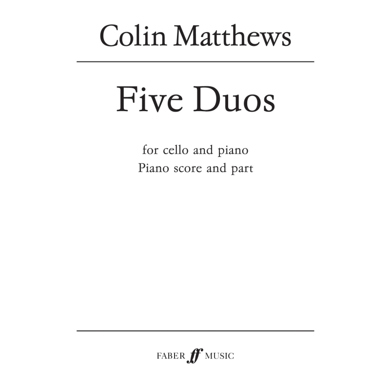 Matthews, Colin - Five Duos