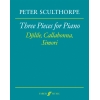 Sculthorpe, Peter - Three Pieces for Piano