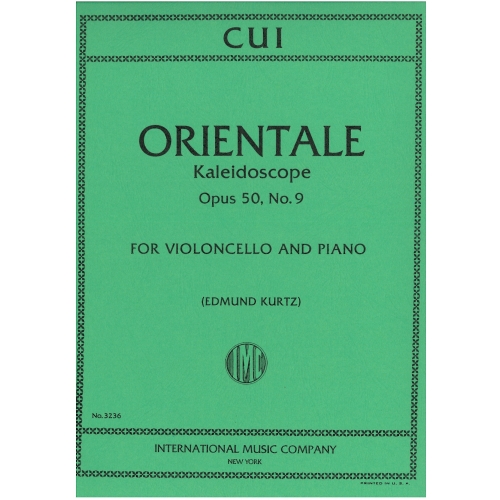 Cui, César - Orientale op....