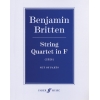 Britten, Benjamin - String Quartet in F