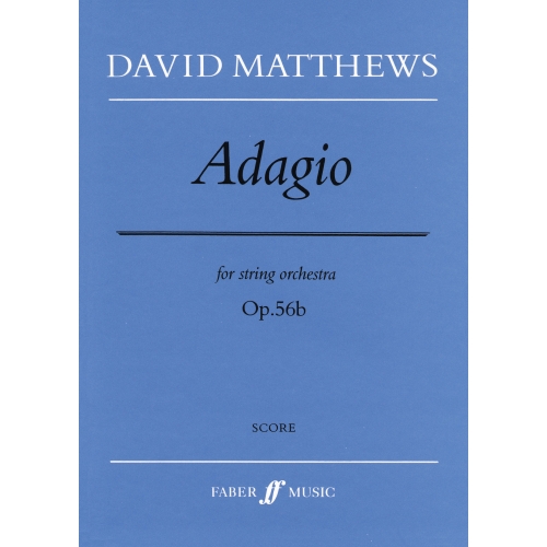 Matthews, David - Adagio for string orchestra
