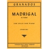 Granados i Campiña, Enric - Madrigal in A minor 