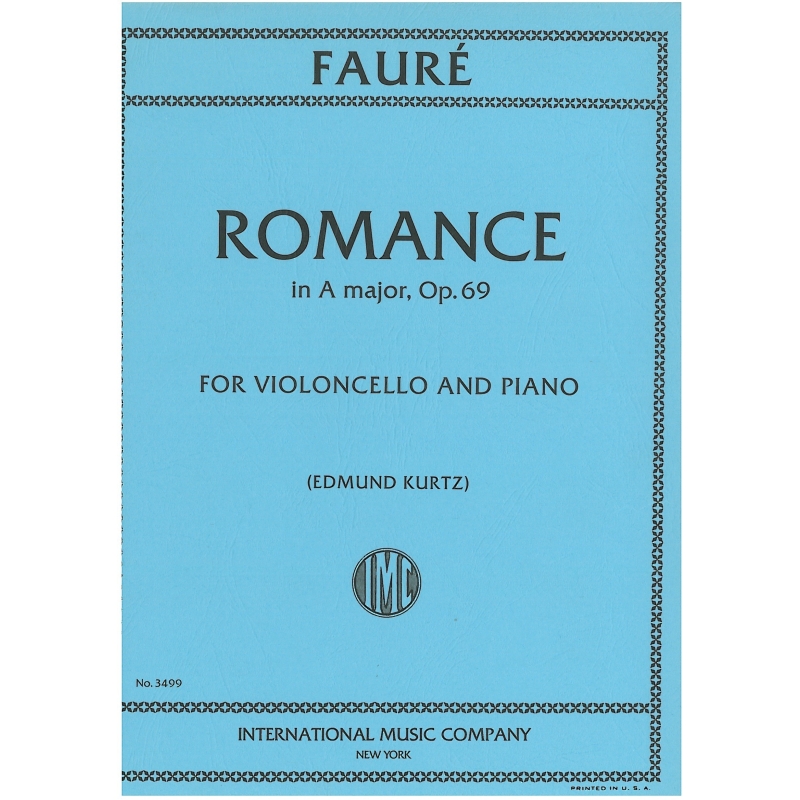 Faure, Gabriel - Romance in A major Op69
