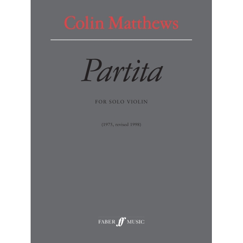 Matthews, Colin - Partita