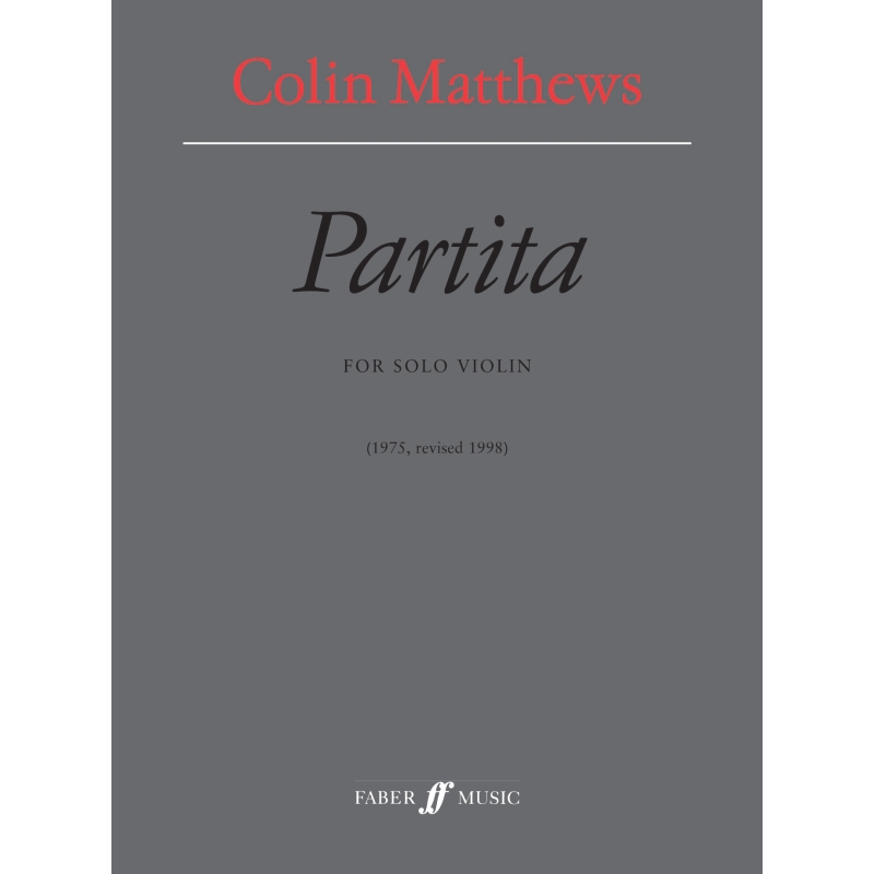 Matthews, Colin - Partita