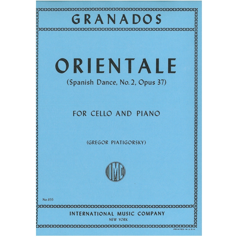 Granados i Campiña, Enric - Orientale