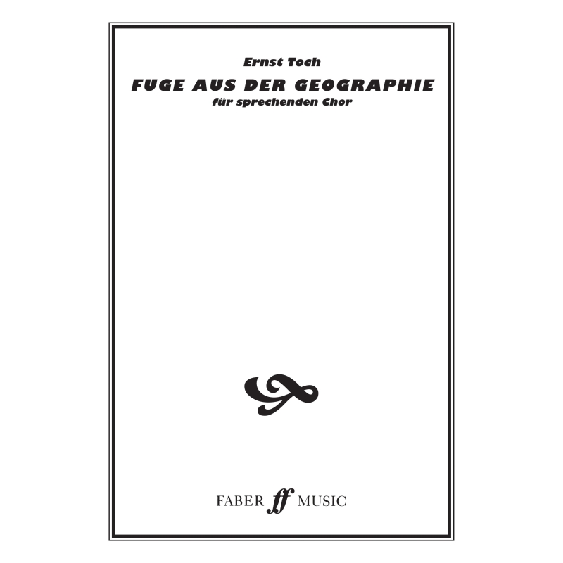 Toch, Ernst - Geographical Fugue