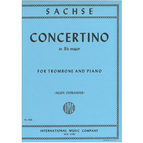 Sachse, Ernst - Concertino in Bb