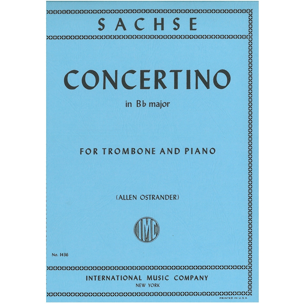 Sachse, Ernst - Concertino in Bb