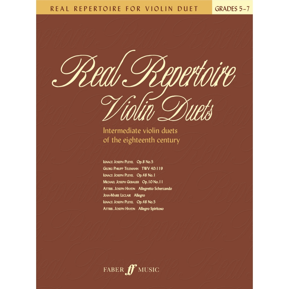 Real Repertoire Violin Duets