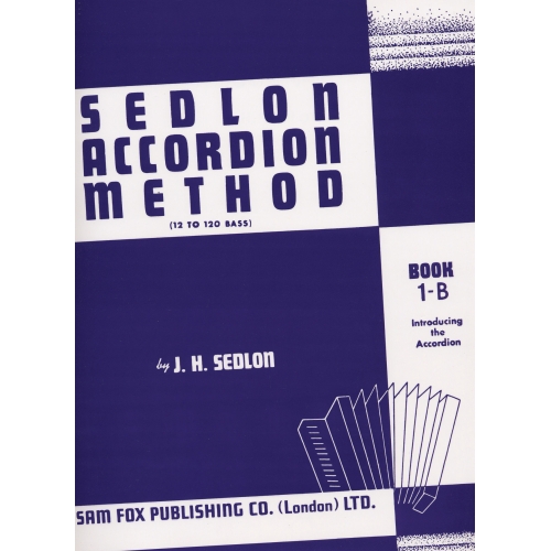 Sedlon, J H - Sedlon Accordion Method 1B