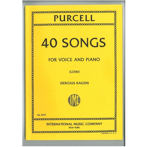 Purcell, Henry - 40 SONGS...
