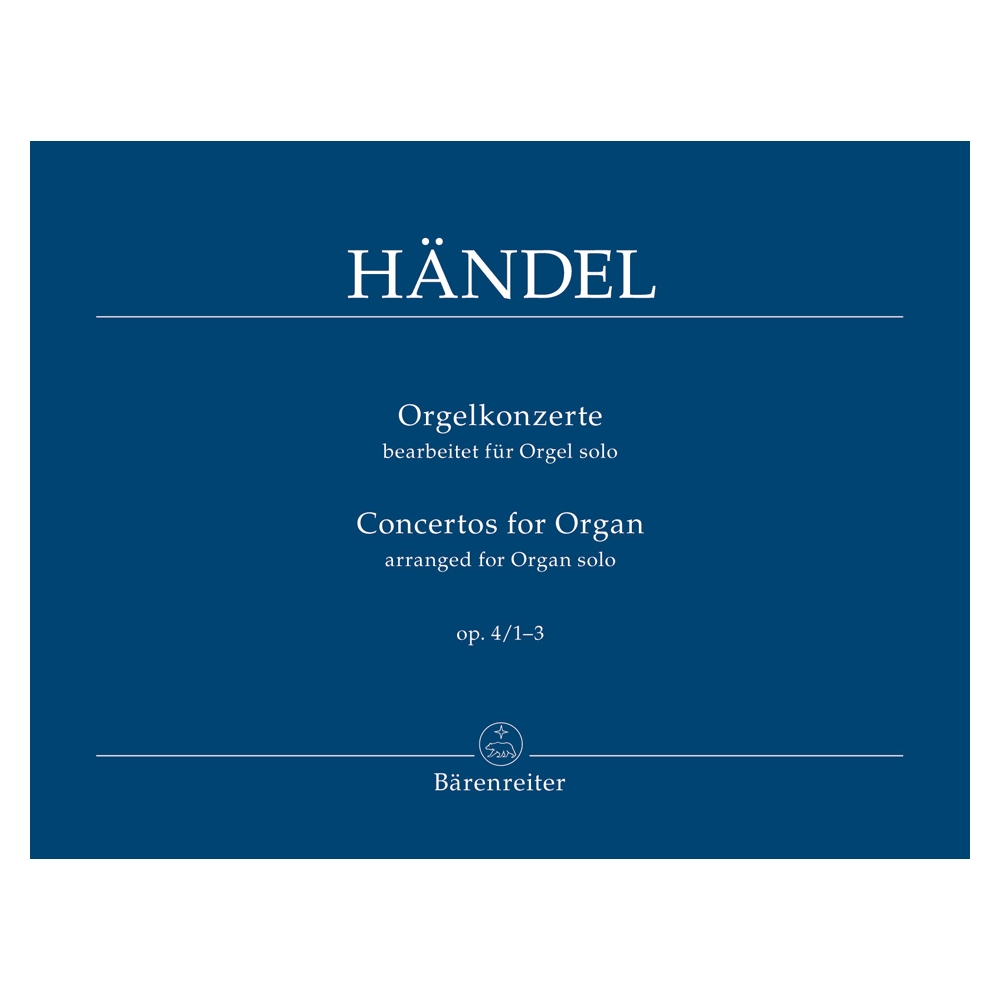 Handel G.F. - Concerto for Organ Op.4, Vol. 1 Nos 1 - 3