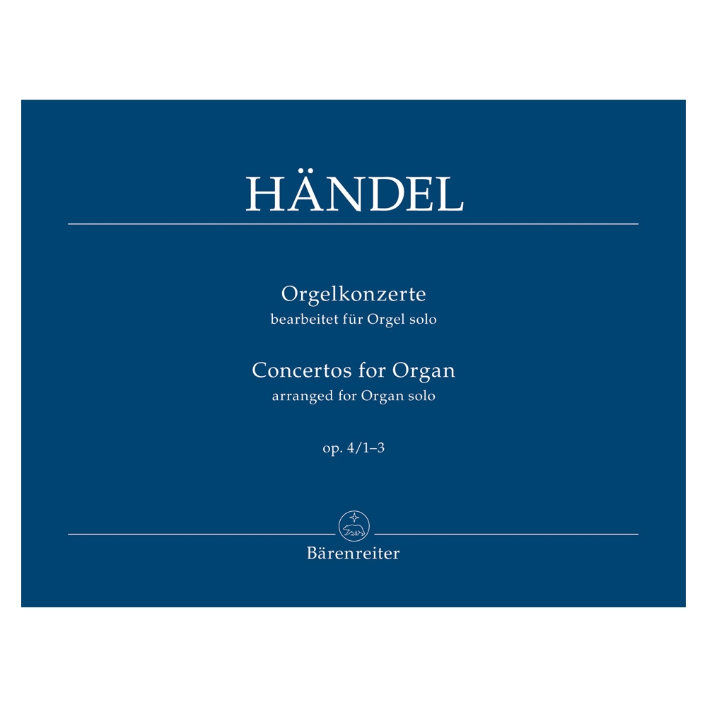 Handel G.F. - Concerto for Organ Op.4, Vol. 1 Nos 1 - 3