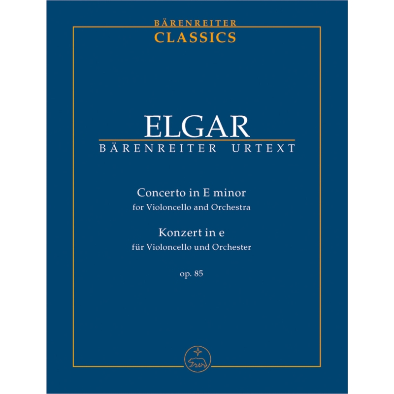 Elgar E. - Concerto for Violoncello in E minor, Op.85 (Urtext).