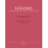 Handel G.F. - Sonatas (11) for Flute and Figured Bass (Urtext).