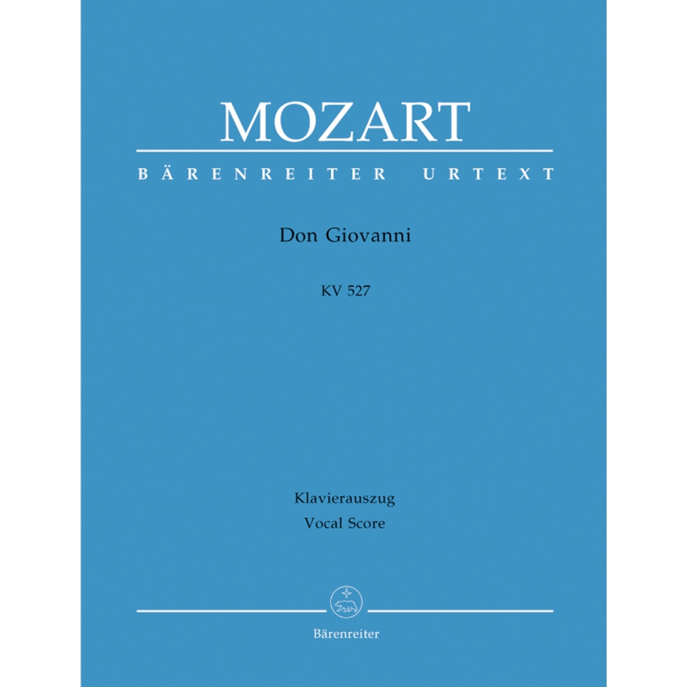 Mozart, W A - Don Giovanni (complete opera) (It) (K.527) (Urtext).