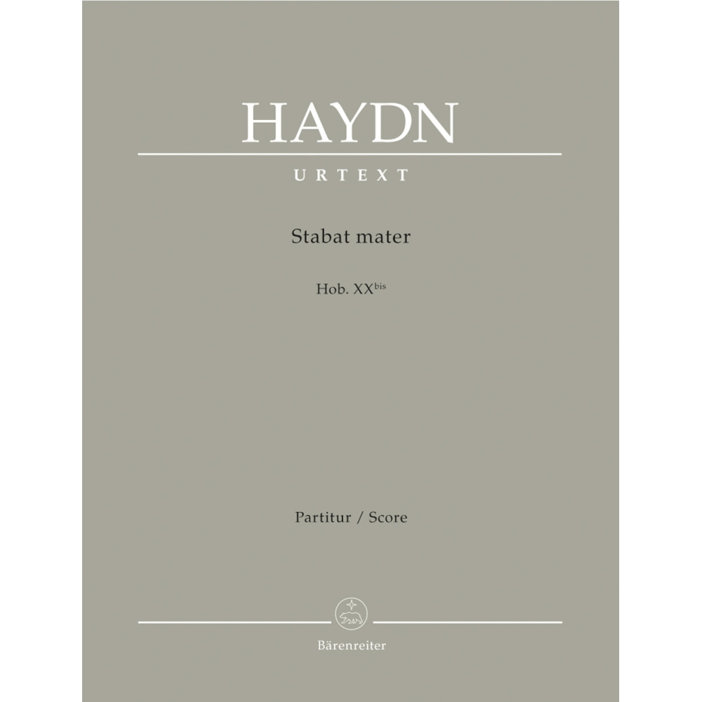 Haydn F.J. - Stabat Mater (Hob.XXbis) (Urtext) (L).