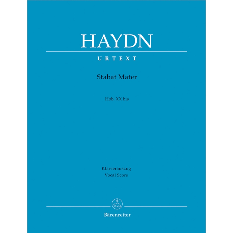 Haydn, F J - Stabat Mater (Hob.XXbis) (Urtext) (L).