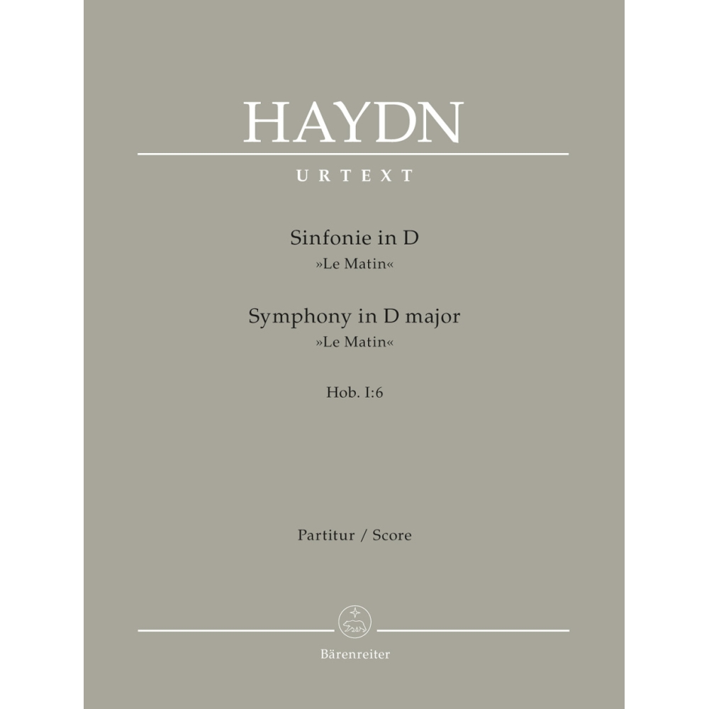 Haydn F.J. - Symphony No.  6 in D (Le Matin) (Hob.I:6) (Urtext).