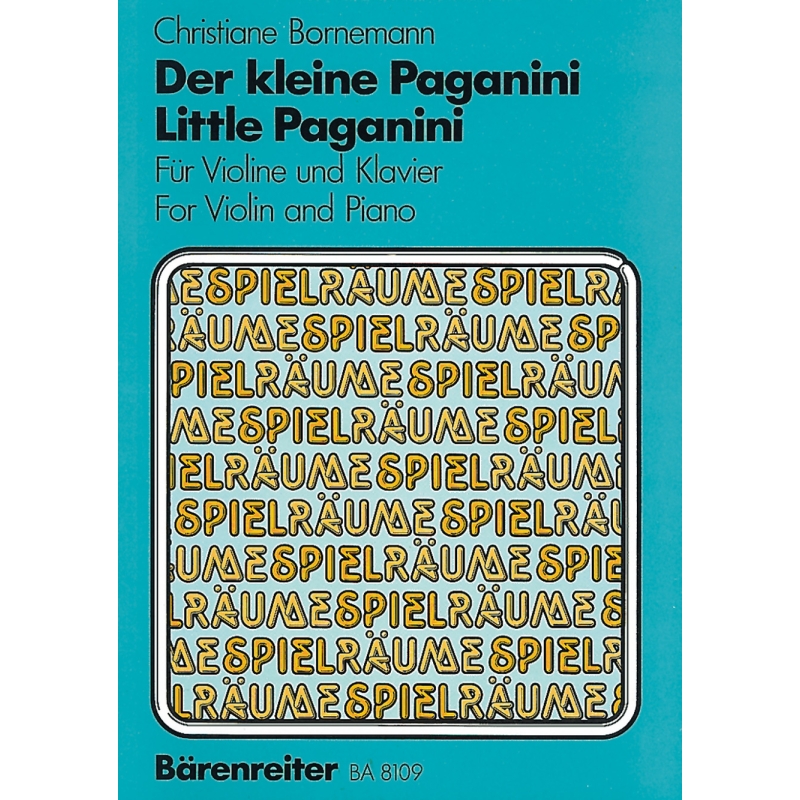 Bornemann C. - Little Paganini. Etudes for children.