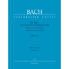 Bach, J S - Cantata No. 134: Ein Herz, das seinen Jesum (BWV 134) (Urtext).