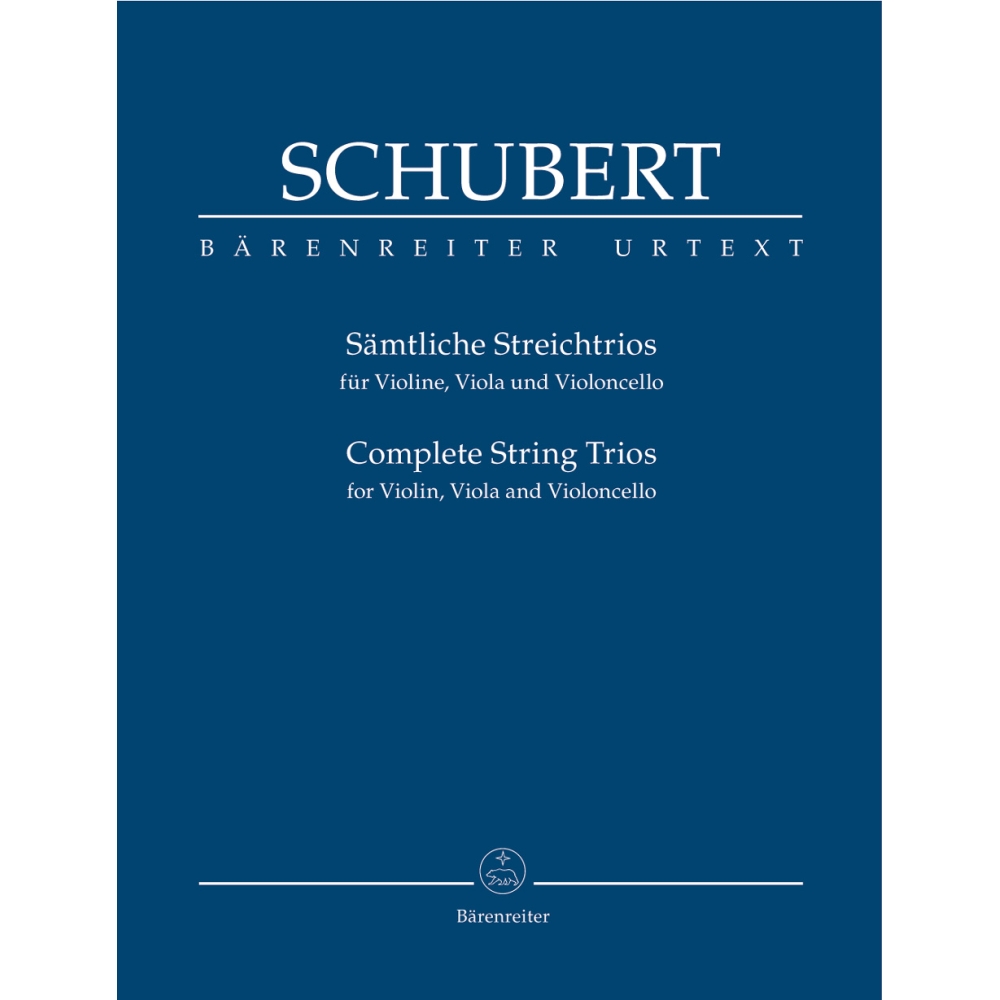 Schubert F. - String Trios Complete (in B-flat D 471, in B-flat D 581 versions