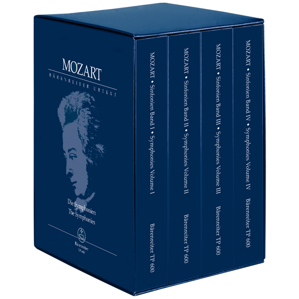 Mozart W.A. - Symphonies Complete.  4 Volume Study Score Edition (Urtext).