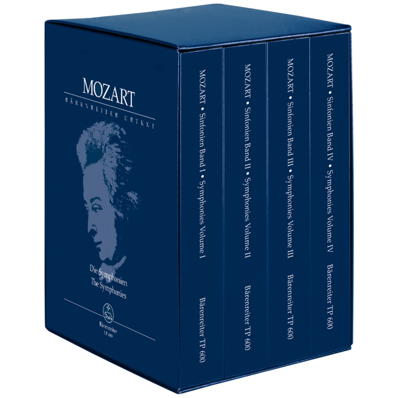 Mozart W.A. - Symphonies Complete.  4 Volume Study Score Edition (Urtext).
