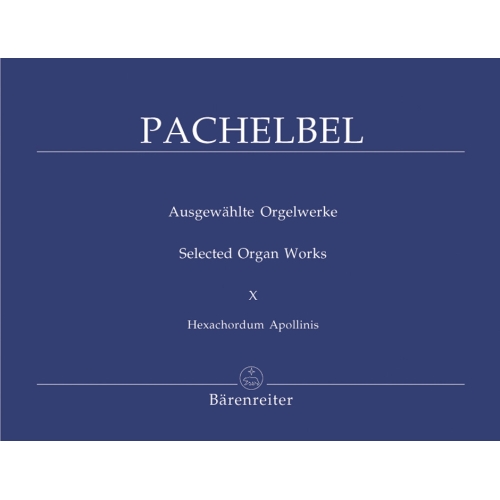 Pachelbel J. - Hexachordum Apollinis, Arietta, Ciaconas.