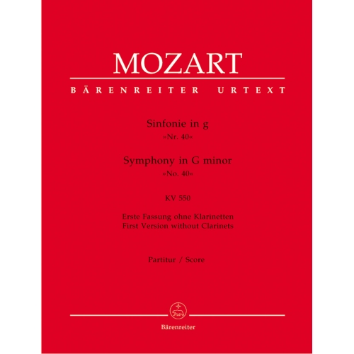 Mozart W.A. - Symphony No.40 in G minor (K.550) (Urtext).