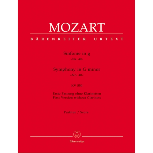 Mozart W.A. - Symphony No.40 in G minor (K.550) (Urtext).