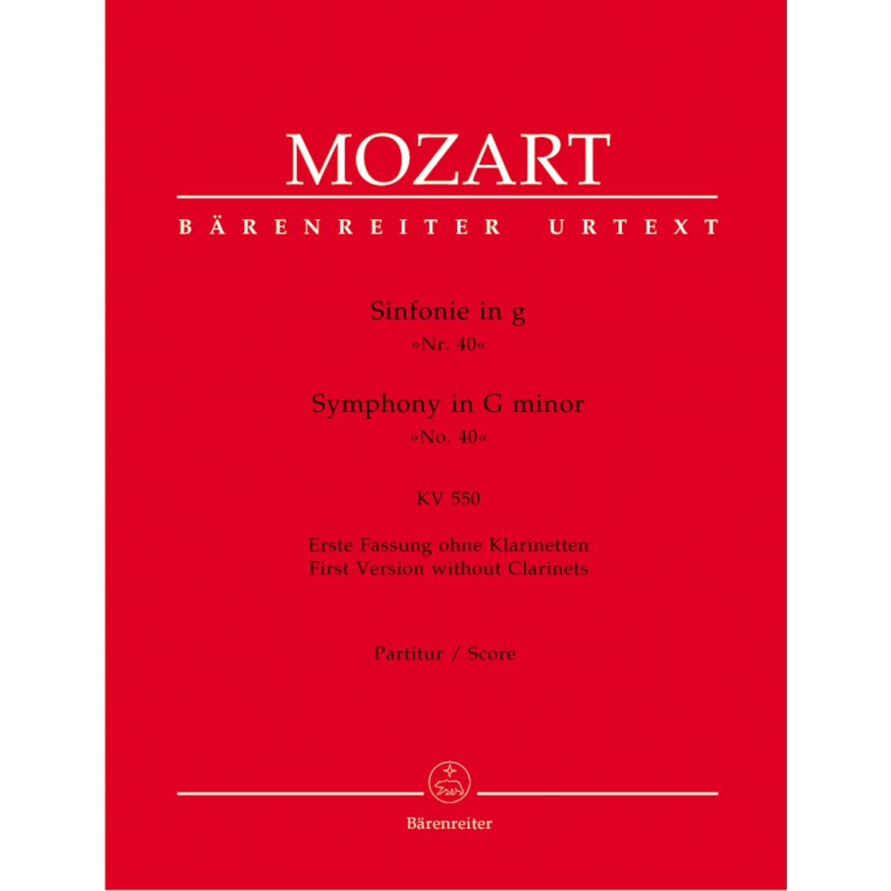 Mozart W.A. - Symphony No.40 in G minor (K.550) (Urtext).