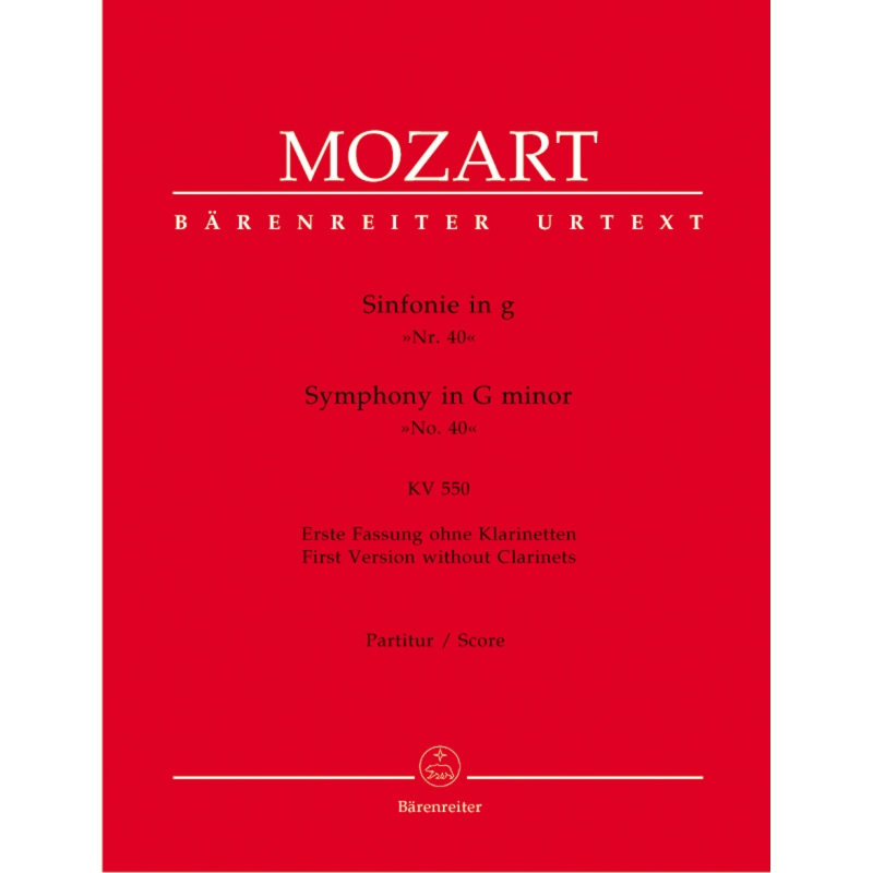 Mozart W.A. - Symphony No.40 in G minor (K.550) (Urtext).