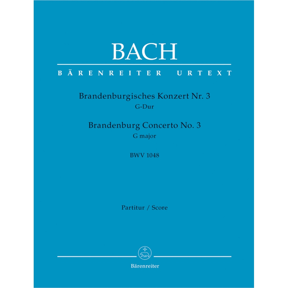 Bach J.S. - Brandenburg Concerto No.3 in G (BWV 1048) (Urtext).