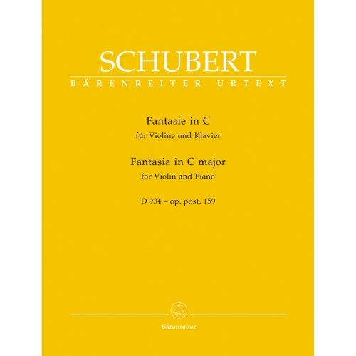 Schubert F. - Fantasy in C,...