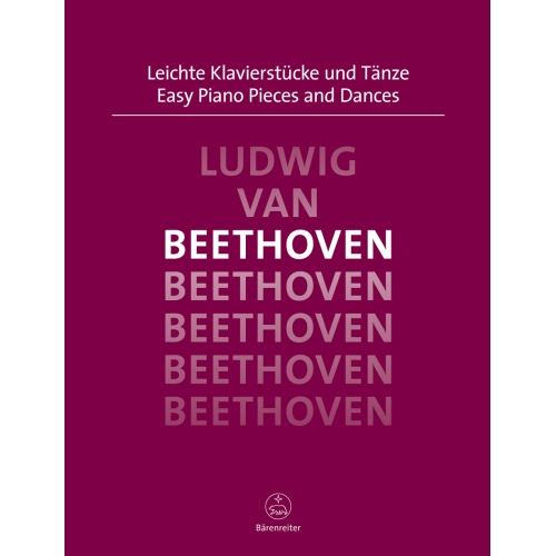 Beethoven L. van - Easy Piano Pieces and Dances.