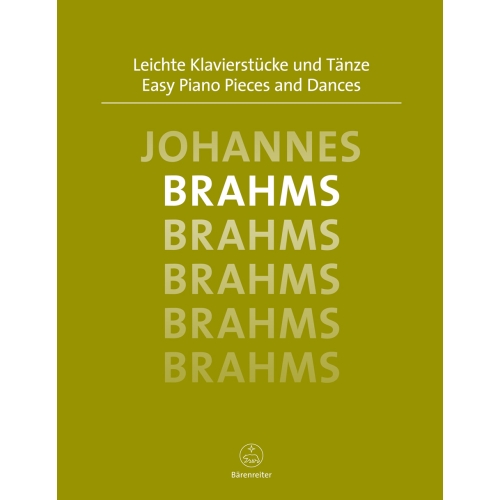 Brahms J. - Easy Piano Pieces and Dances.