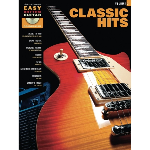 Easy Rhythm Guitar: Volume 2 - Classic Hits  (Book/CD)