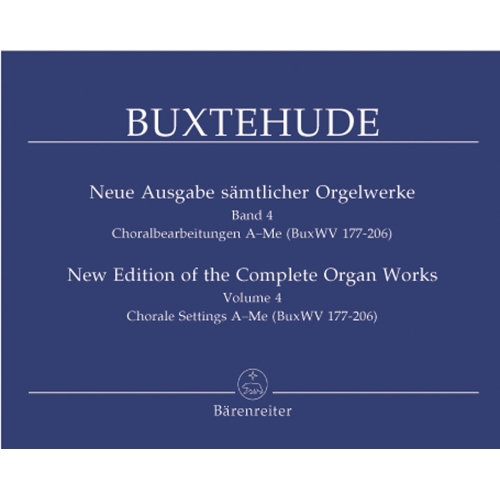 Buxtehude D. - Organ Works, Vol. 4 (complete) (new edition).