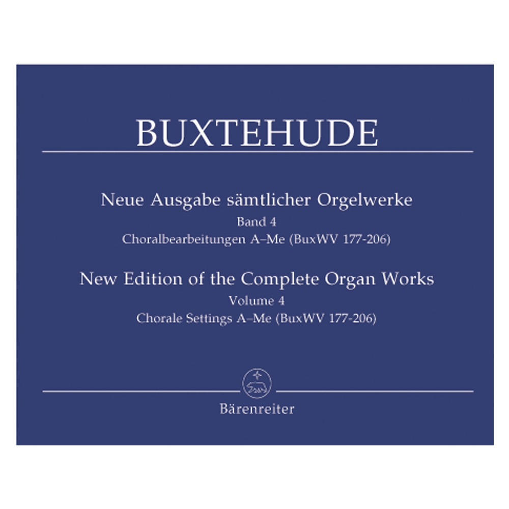 Buxtehude D. - Organ Works, Vol. 4 (complete) (new edition).