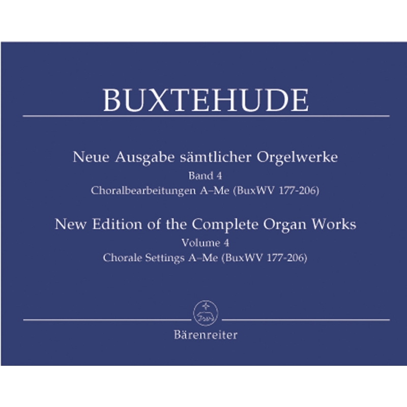 Buxtehude D. - Organ Works, Vol. 4 (complete) (new edition).