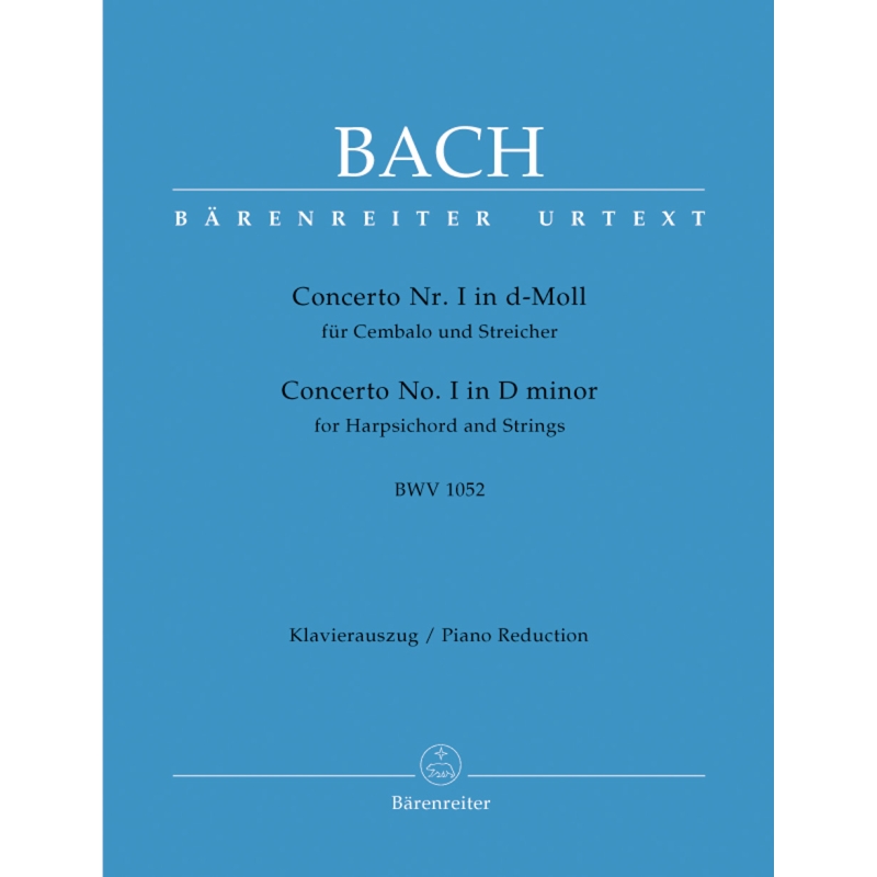 Bach J.S. - Concerto for Keyboard No.1 in D minor (BWV 1052) (Urtext).