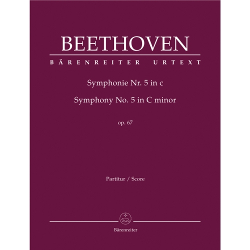 Beethoven L. van - Symphony No.5 in C minor, Op.67 (Urtext) (ed. Del Mar).