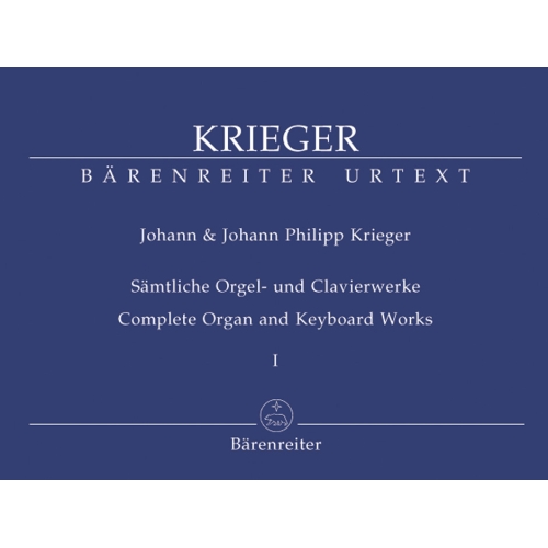 Krieger J.P. - Complete Organ and Keyboard Works, Vol.1 (Urtext).