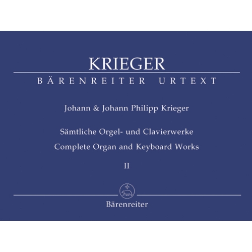 Krieger J.P. - Complete Organ and Keyboard Works, Vol.2 (Urtext).