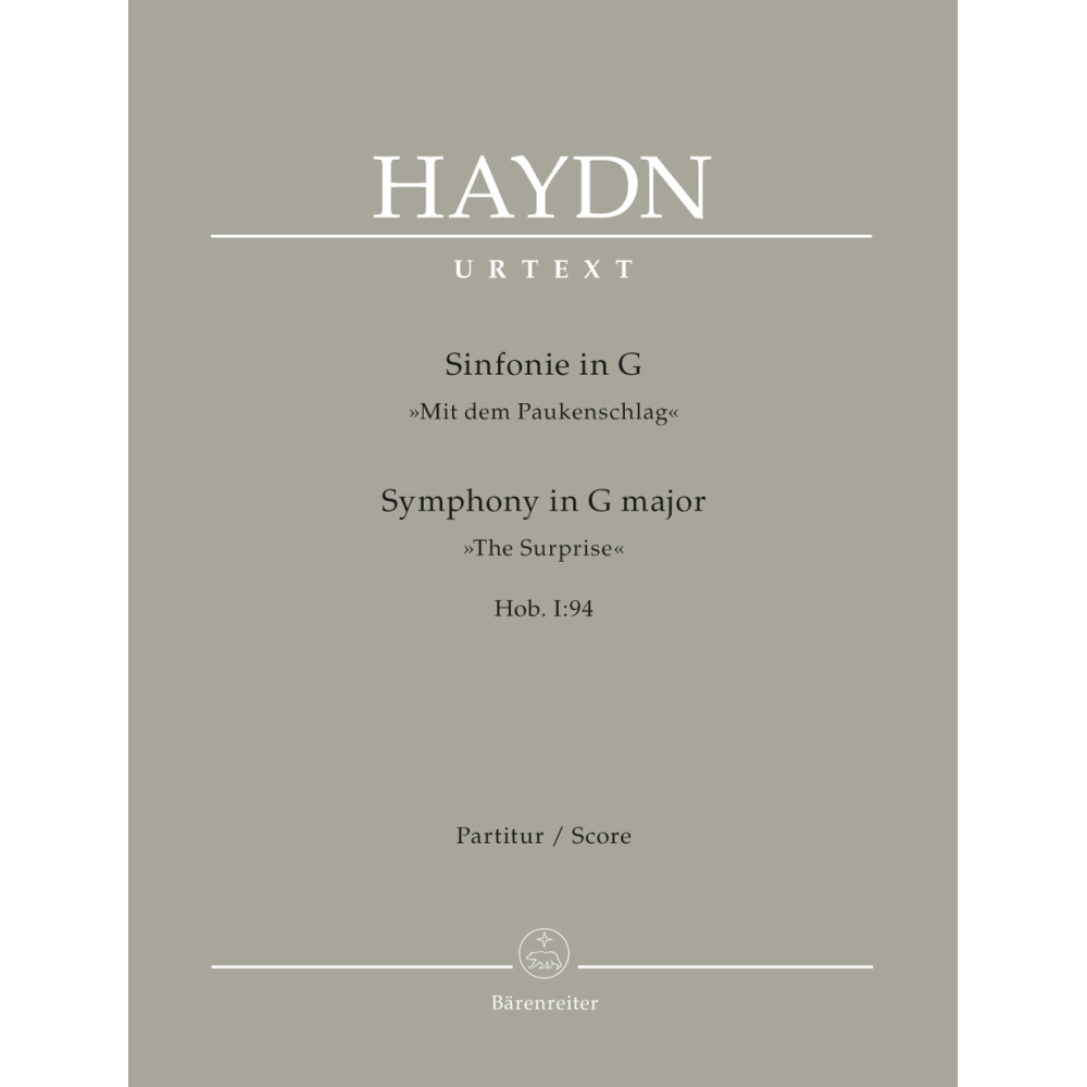 Haydn F.J. - Symphony No. 94 in G (Surprise) (Hob.I:94) (Urtext).