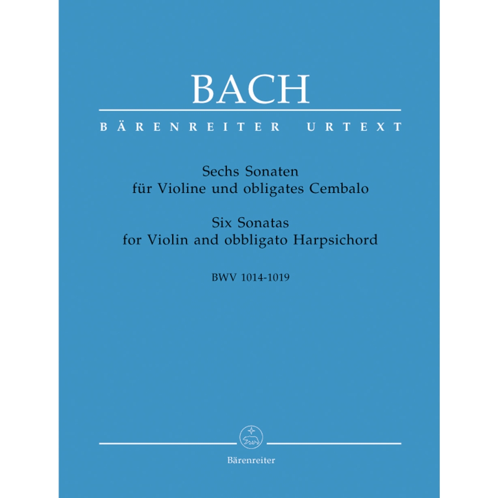 Bach J.S. - Sonatas (6) for Violin and obbligato Harpsichord (BWV 1014 - 1019)