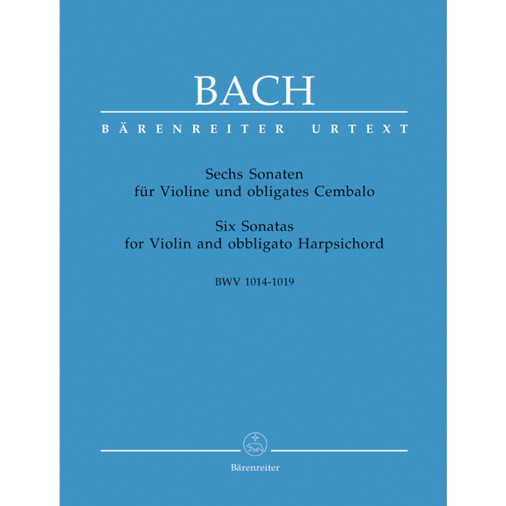 Bach J.S. - Sonatas (6) for Violin and obbligato Harpsichord (BWV 1014 - 1019)